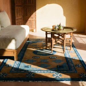 Antique Chinese - Baotou Brown 1920s Rug (SKU 23248) - room view