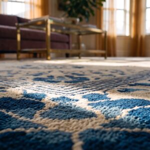 Antique Chinese - Peking Oversized Wool Ivory Rug (SKU 25550) - in-room detail