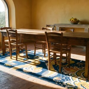 Antique Chinese Pillar Hallway Runner Rug (SKU 23470) - room view