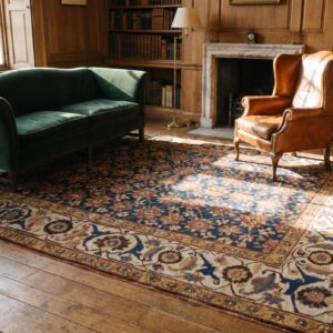Early 19th Century Tribal Mina Khani Design Antique Northwest Persian Gallery Rug (SKU 18083) - room view