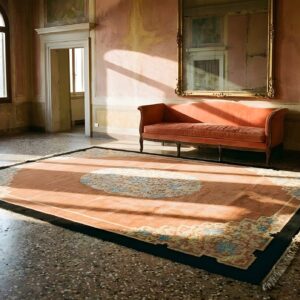 Early 20th Century Chinese Peking Carpet 9'×11'8" Hand-Knotted Wool (SKU 25678) - room view