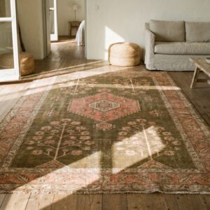 Antique East Turkestan Wide Hallway Gallery Size Wool Khotan Rug (SKU 17414) - room view