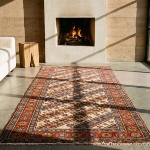 Antique Ganjeh Caucasian Hallway Runner Rug (SKU 20012) - room view