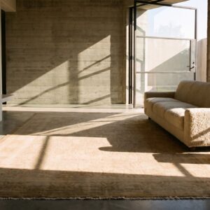 Antique Indian Amritsar Rug, Hand-Knotted Wool, Punjab (SKU 20774) - room view
