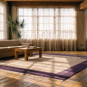 Ivory Chinese - Art Deco Antique 1920s Room Size Rectangle Knotted Wool Rug (SKU 22262) - room view