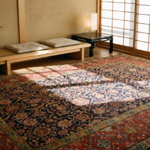 Antique Joshaqan Persian Knotted Rug (SKU 21516) - room view