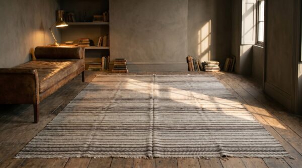 Antique kilim - n. W. Persian persian brown 1930s rug (sku 19535) - room view