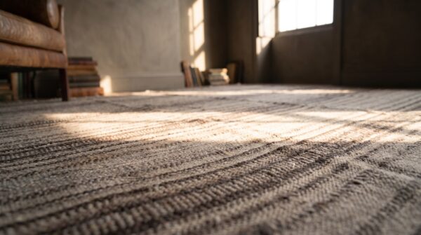Antique kilim - n. W. Persian persian brown 1930s rug (sku 19535) - in-room detail