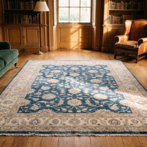 Antique Large Bibikabad Persian Knotted Rug (SKU 21465) - room view