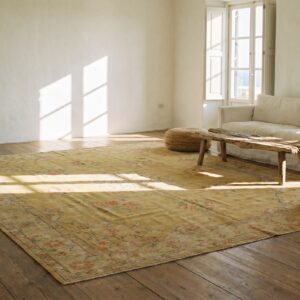 Antique Large Borlou Turkish Knotted Rug (SKU 19651) - room view