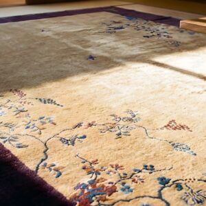 Antique Large Chinese - Art Deco Rug (SKU 23477) - in-room detail