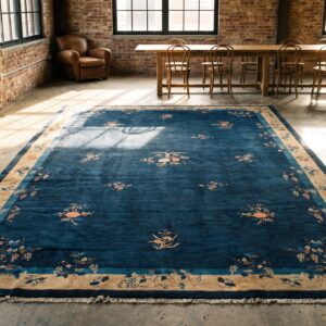 Antique Large Chinese - Peking Chinese Knotted Rug classic (SKU 22740) - room view