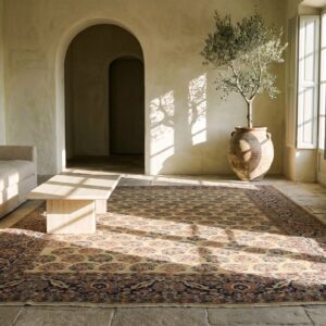 Antique Large Malayer Persian Knotted Rug (SKU 17607) - room view