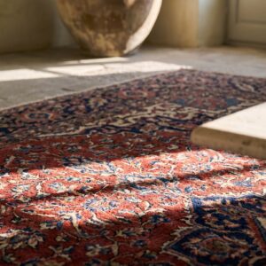 Antique Large Malayer Persian Knotted Rug (SKU 17607) - in-room detail