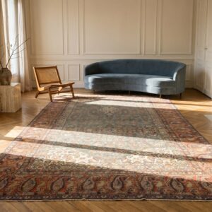 Antique Large N.W. Persian Persian Knotted Rug (SKU 18931) - room view
