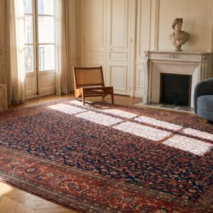 Antique Large Sarouk - Farahan Persian Knotted Rug (SKU 20282) - room view