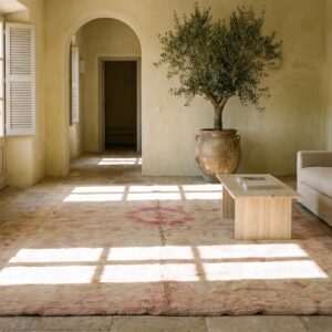 Antique Large Savonnerie French Knotted Rug (SKU 21000) - room view