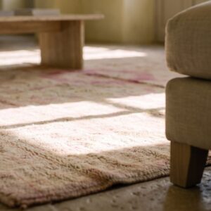 Antique Large Savonnerie French Knotted Rug (SKU 21000) - in-room detail