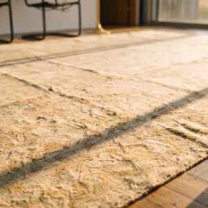 Light Washed Out Decorative Antique Large Size Indian Carpet (SKU 19642) - in-room detail