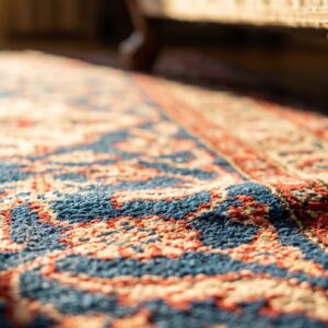 Long and Narrow Rare Antique 18th Century Caucasian Gallery Carpet (SKU 24434) - in-room detail