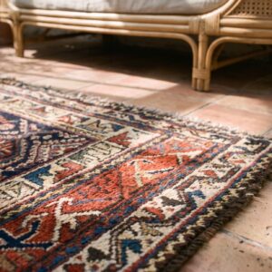 Antique Luri Persian Knotted Rug (SKU 21292) - in-room detail
