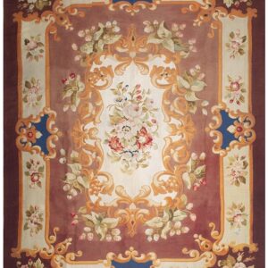 Mid 19th Century Floral French Aubusson