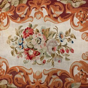 Mid 19th Century Floral French Aubusson - detail view 2