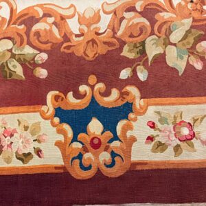 Mid 19th Century Floral French Aubusson - detail view 4