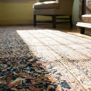 Antique N. Persian Knotted Rug (SKU 25317) - in-room detail