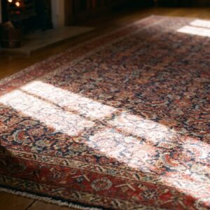 Antique N.W. Persian Persian Blue 1814 Rug (SKU 21628) - in-room detail
