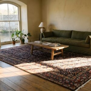 Antique N.W. Persian Blue 1822 Rug (SKU 25351) - room view