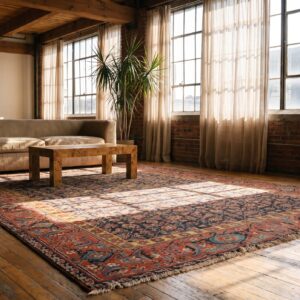 Antique N.W. Persian Persian Knotted Rug elegant (SKU 22713) - room view