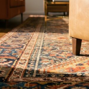 Antique N.W. Persian Hallway Runner Wool Rug (SKU 24915) - in-room detail