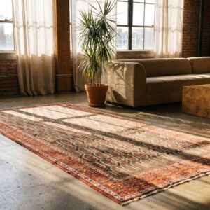 Antique N.W. Persian Hallway Runner Wool Gray Rug (SKU 18908) - room view