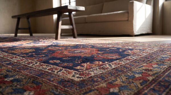 Antique northwest persian hallway runner rug (sku 25254) - in-room detail