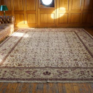 Antique Oversized Amritsar Indian Knotted Rug (SKU 18154) - room view
