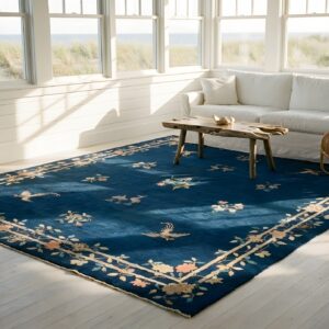 Antique Peking Chinese Allover Knotted Rug (SKU 24741) - room view
