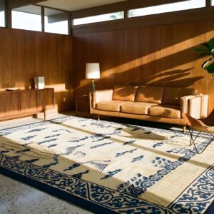 Antique Peking Chinese Allover Ivory 1890s Rug (SKU 24744) - room view