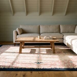 Antique Peking Chinese Beige 1920s Rug (SKU 23613) - room view