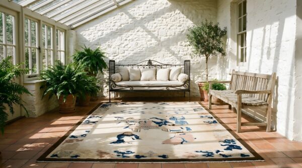 Antique peking hallway runner wool beige rug 8 Antique peking hallway runner wool beige rug (sku 24123) - room view