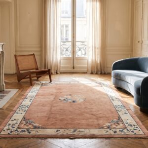Antique Peking Hallway Runner Wool Coral Rug (SKU 22890) - room view
