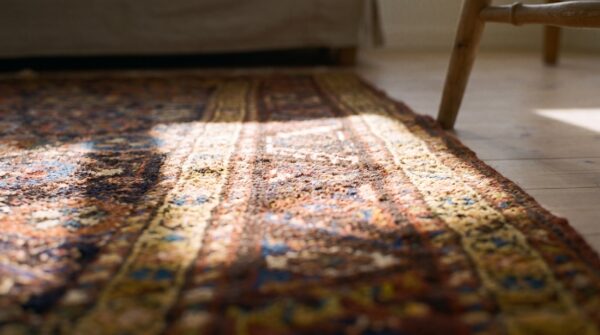Antique persian bakshaish tribal floral hallway runner rug 11 Antique persian bakshaish tribal floral hallway runner rug (sku 24247) - in-room detail