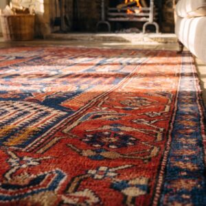 Antique Persian N.W. Persian Blue 1900s Rug (SKU 21866) - in-room detail