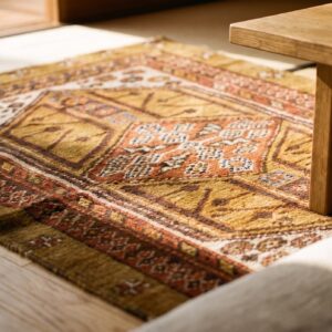 Antique Persian Serab Carpet 3'7"×10'8" Long Runner, Late 19th Century (SKU 18345) - in-room detail