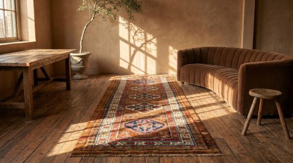Antique persian serab rug, hand-knotted wool, northwestern persia (sku 18773) - room view