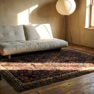 Antique Quchan - Kordi Persian Knotted Rug (SKU 24047) - in-room detail