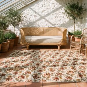 Knotted Quilt Antique Multicolor Square Small Scatter 1920s Wool Rug (SKU 20718) - room view
