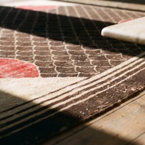 Rare Antique Classic European Art Deco Design English Room Size Carpet (SKU 18992) - in-room detail