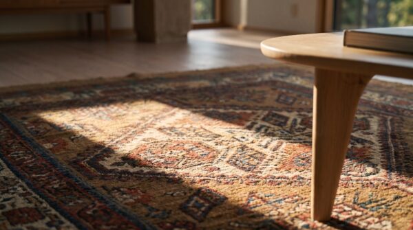 Antique serab persian knotted hallway runner allover rug 13 Antique serab persian knotted hallway runner allover rug (sku 17823) - in-room detail