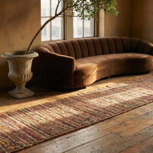 Antique Shaker Rug America Knotted Hallway Runner (SKU 20964) - room view